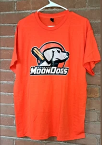 Mankato Moondogs T-Shirt Size Adult Large Orange Northwoods League MN - Picture 1 of 7