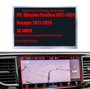 Repuesto Radio Pantalla Lcd 10.1" Para Chrysler Pacifica Voyager 2021-24 - Imagen 1 de 4