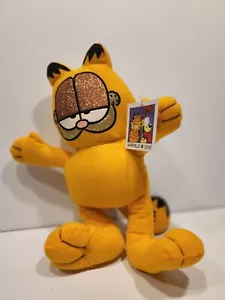 Toy Factory Garfield Odie Sparkle face Garfield 12" NWT 2014 - Picture 1 of 4