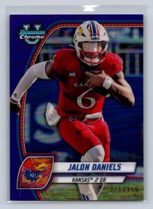 2024 Bowman U Chrome #88 Jalon Daniels Purple Refractor 024/399-Kansas - Picture 1 of 2