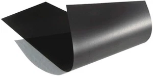Thin & Flexible Magnetic Material Sheet 4 x 12-inch (.020 in. thick) Black... - Picture 1 of 3