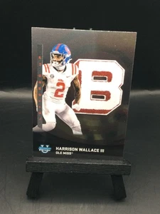 Bowman University 2025 cromo - Harrison Wallace III #LU-23 letras Ole Miss - Imagen 1 de 2