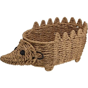 Hedgehog Woven Toilet Roll Holder - Natural - Picture 1 of 4