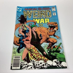 Weird War Tales No. 94 Dec 1980 DC Comics Vintage War Dinosaur Comic - Bild 1 von 6