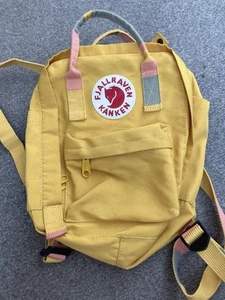 Fjällräven Rucksack Mini Kinder gelb senf - Bild 1 von 5