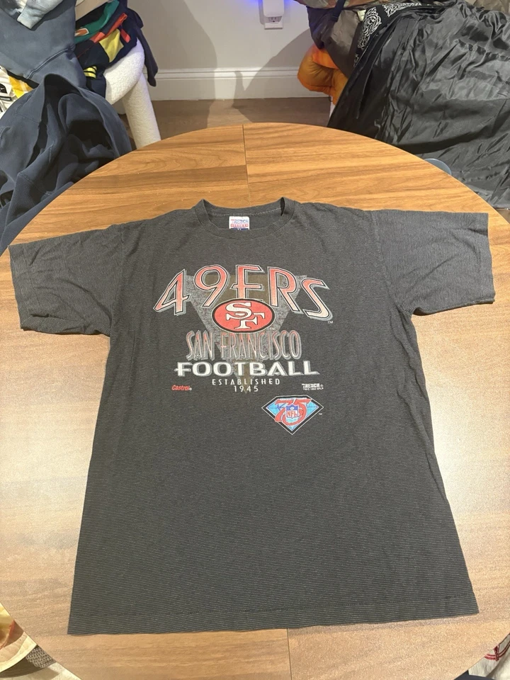 Camisa De Colección Puntada Única San Francisco 49ers 1994 Trench EE. UU. NFL Talla XL Foto 1 de 4