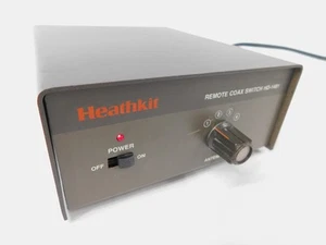 Heathkit Model HD-1481 Remote Coaxial Switch Box for Ham Radio Antenna POWERS ON - Zdjęcie 1 z 7