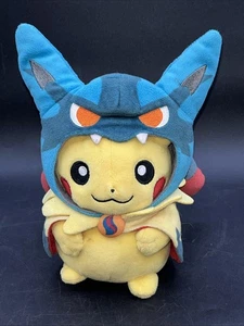 Portachiavi Mascotte Pikachu & Mega Lucario Peluche Pokemon Center Limited - Foto 1 di 7