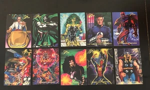 (10) 1994 Fleer Flair Marvel Annual Cosmic Spiderman She Hulk Thor +++ - Picture 1 of 2