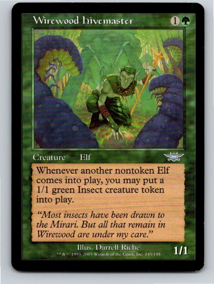 Magic the Gathering Wirewood Hivemaster Legions MTG Free Shipping! - Image 1 of 1