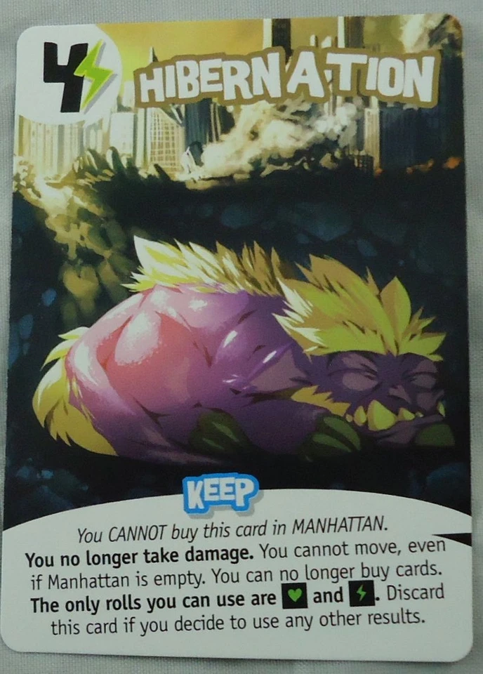 Tarjeta promocional King of New York Hibernation de Iello Foto 1 de 1