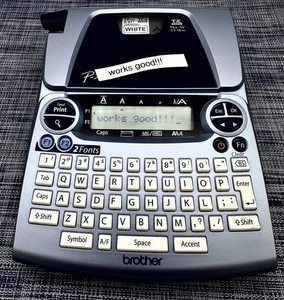 Brother P-Touch Electronic Label Maker PT-1880 with 3 Tapes - Picture 1 of 10