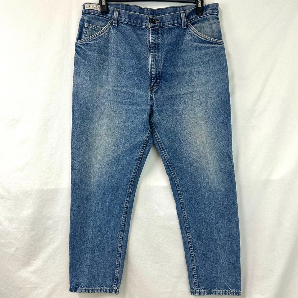 BULWARK FR Blue Denim Straight Leg Jeans Mens 40x32 Flame Resistant Work Utility - Image 1 of 4