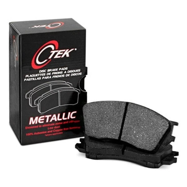 For MG MGB 1973-1980 Centric C-Tek Semi-Metallic Front Disc Brake Pads Foto 1 de 4