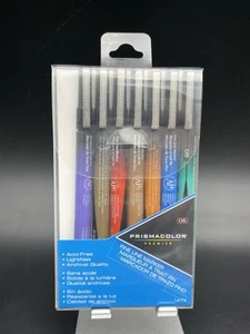 Prismacolor Premier Fine Line Markers 7-Color Set W/ 05 Nibs Missing One Marker - Picture 1 of 3