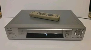 SONY SLV-SE800G Smart Engine VCR - VHS recorder With Remote WORKING. - Picture 1 of 3