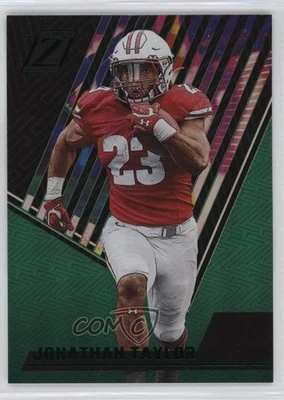 2023 Panini Chronicles Draft Picks Zenith Green Jonathan Taylor #22 - Image 1 of 2