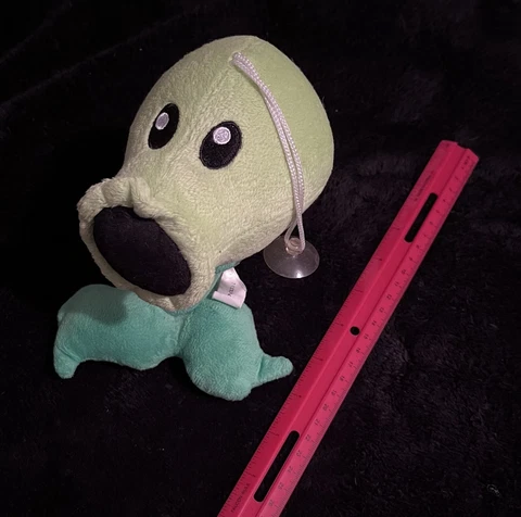 Plants vs Zombies PvZ plush Peashooter Linxin Tush OG RARE Cover