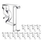 3x(2 Inch Clear Blind Clips For Valance, Hidden Valance Clips For Wood Or5887