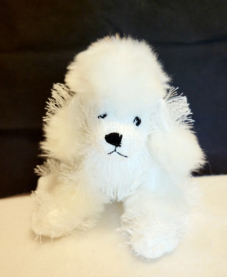 Ganz Webkinz Plush Poodle Dog White No Tags/Code - Image 1 of 4
