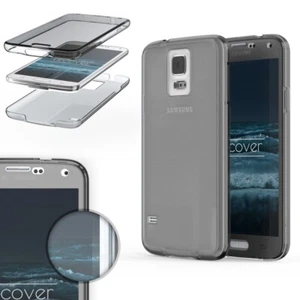 Schutzhülle für Samsung Galaxy S5 360 Grad Cover Touch Case TPU Etui - Bild 1 von 17