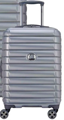 Delsey Paris Hardside Spinner 22.8” x 15.4” x 9.6” Carry-On Graphite/Black - Image 1 of 4