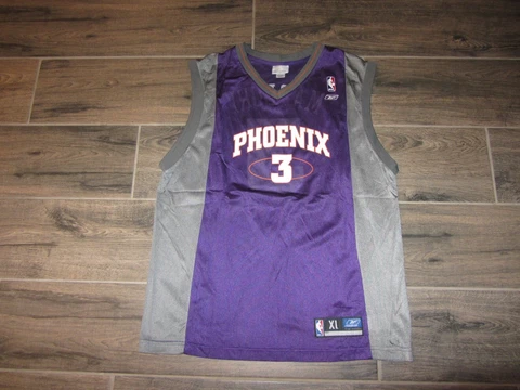 Stephon Marbury Phoenix Suns NBA Basketball Jersey Reebok Authentic XL #3 Retro Cover