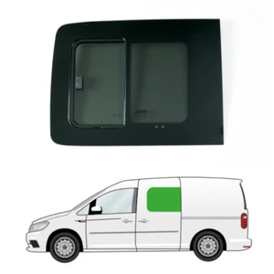Schiebefenster links VW Caddy Maxi  4 Bj.2008-2021 getönt Neu - Bild 1 von 11