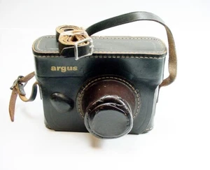 Argus Match-Matic C3 leather case | nice | $29 | #1 | - Picture 1 of 6