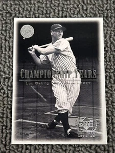 2000 Upper Deck Yankees Legends ~ Lou Gehrig ~ Championship Years ~ 67 ~ HOF - Picture 1 of 2