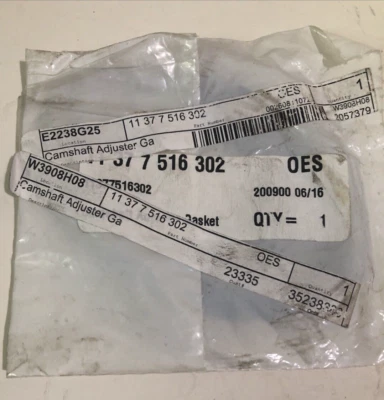 Junta ajustadora del árbol de levas BMW OEM 11377516302 Foto 1 de 4