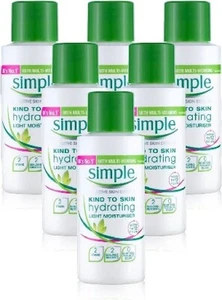 Simple Kind To Skin Hydrating Light Moisturiser 6 x 50ml - Picture 1 of 1