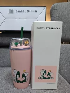 In hand - Starbucks Korea 2025 SS PEANUTS Friendship Jello Tumbler 473ml (16oz) - Picture 1 of 4