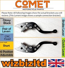 Kawasaki ZX-7RR 1991-2003 [Short Black] [Comet Adjustable Race Levers]