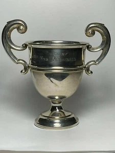 Small Antique English Sterling Silver Trophy - Picture 1 of 9