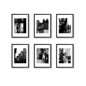 Set sei stampe fotografiche Londra bianco e nero - Foto 1 di 1