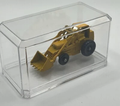 Vintage Lesney MATCHBOX #24 Weatherill Hydraulic Excavator W Acrylic Display - Image 1 of 4