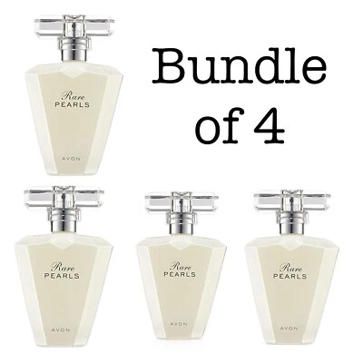 4 x Avon Rare Pearls Perfume Eau de Parfum EDP Spray 50ml For Her Women’s Gift - Image 1 of 2