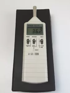 EXTECH 407735 SCHALLPEGELMESSER. LO=35---100dB, HI=65---130dB - Bild 1 von 8