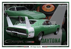 1969 Dodge Daytona Charger Poster Print - Picture 1 of 1