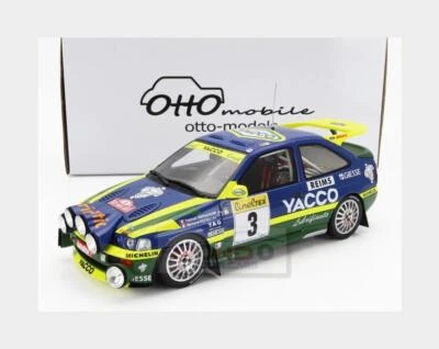 1:18 OTTOMOBILE Ford Escort Rs Cosworth #3 Winner Rally Montecarlo 1996 OT1028 - Immagine 1 di 2