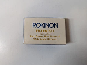 Rokinon Filter Kit - Red Green Blue Filter & Wide Angle Diffuser - Picture 1 of 4