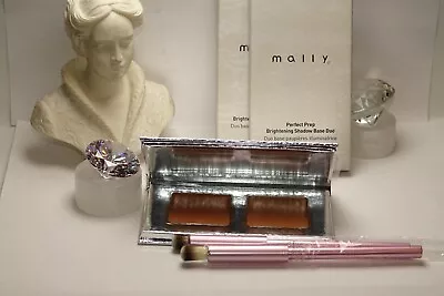 X 2 Mally perfect prep brightening shadow base duo In Deeper-NIB & FREE BRUSH - Image 1 of 3