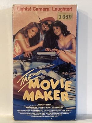 The Movie Maker (VHS, 1987) Natasha Kautsky Anthony Alda Orson Bean RARE - Image 1 of 3