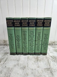 Greatest Short Stories Volumes 1-6 Hardcover Books 1953 P.F. Collier & Son - Imagen 1 de 23