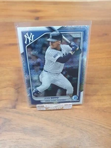 2024 Topps Bowman Chrome Juan  Soto New York Yankees #89 Mega Pack Refractor - Bild 1 von 2