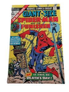 Giant Size Spider-Man 4 3rd Marvel Comics 4.0/4.5 Range KEY 1st Moses Magnum App - Picture 1 of 24