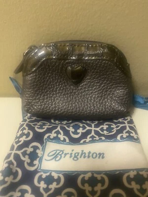 MONEDERO BRIGHTON PEQUEÑO DE CUERO CON CREMALLERA Foto 1 de 4