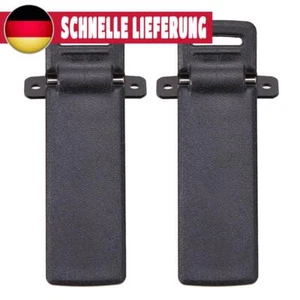 2 sztuki Walkie Talkie Zamienny klips do paska do 2-drożnego radia UV5R - Zdjęcie 1 z 10