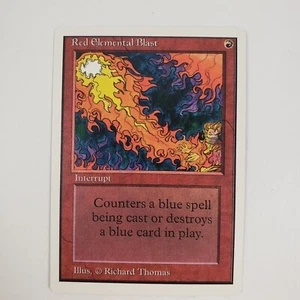 MTG Unlimited Red Elemental Blast - Picture 1 of 6